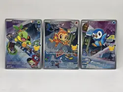 Pokemon TCG First Partner Illustration Collection Series 1 Gen 4 Sinnoh Starters - Image 1