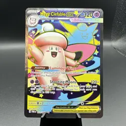 Pokemon Mega Clefable EX Holo Mega Evolution Card 103/088 - Image 1
