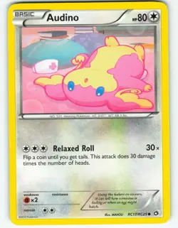 Audino - Star Holo - RC17/RC25 Legendary Treasures - Pokemon TCG - 2013 - Image 1