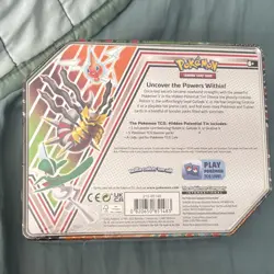 Pokemon TCG Powers Within Tin Gallade V Sealed Box Promo English 2022 - Image 2