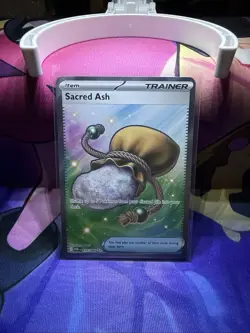 Pokemon TCG Sacred Ash 115/088 POR Trainer Item Card Holo - Image 1