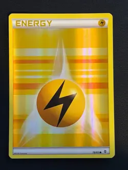 POKEMON CARD Lightning Energy Reverse Holo Generations 78/83 Near Mint - Image 1