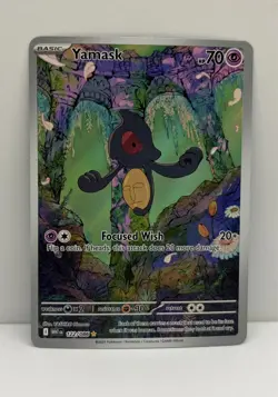 Yamask 122/086 - SV: White Flare Illustration Rare Pokemon TCG - NM - Image 1