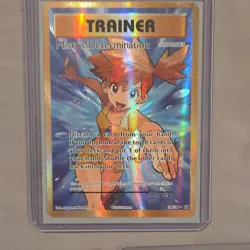 Pokemon TCG 5 Card Lot Full Art Holo Misty Kukui Wally Kiawe Fan Club - Image 4