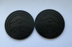 POKEMON ASCENDED HEROES LARRY GOLD GLITTER RAINBOW COIN Lot Of 2 - Image 2