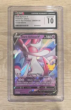Dark Sylveon V Cgc 10 Gem Mint Pokemon Promo - Image 1
