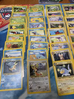 VINTAGE Pokemon NEO all 4. Sets 153 Card C/UC Partial Set NO Duplicates - Image 5