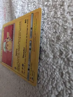 Ash's pikachu SM109 I CHOOSE YOU MOVIE PROMO POKEMON card - Image 3