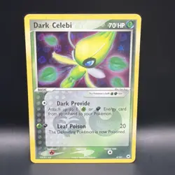 Dark Celebi 4/101 Reverse Holo Hidden Legends Pokemon - Image 1