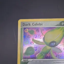 Dark Celebi 4/101 Reverse Holo Hidden Legends Pokemon - Image 4