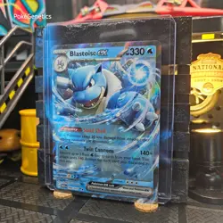 Blastoise ex 151 Ultra Rare Pokemon TCG 009/165 Scarlet & Violet - Image 2