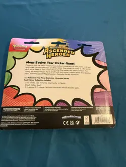 Pokemon Ascended Heroes Promo Sticker Gastly Tech Sticker Collection - Image 2