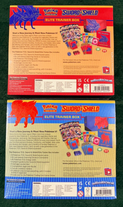 Pokemon TCG Sword & Shield Base Set Elite Trainer Box ETB Lot (x2) - NEW 820650104459 - Image 2