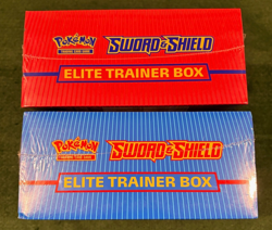 Pokemon TCG Sword & Shield Base Set Elite Trainer Box ETB Lot (x2) - NEW 820650104459 - Image 4