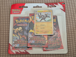 Pokemon TCG Destined Rivals 3-Pack Blister Booster - Image 1