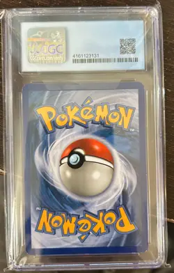 (CGC 8.5 NM-MINT) Deoxys Normal Forme Holo Rare #1 Legends Awakened Pokemon 2008 - Image 2