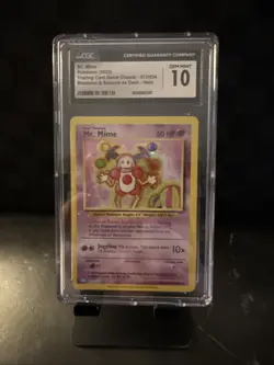 Pokemon Mr. Mime Holo #013/034 TCG Classic CLB CGC 10 Gem Mint 2023 English Card - Image 1