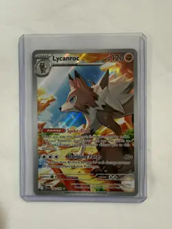 Lycanroc Illustration Rare SV09: Journey Together 166/159 NM - Image 1