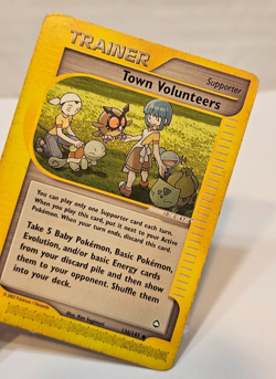 Town Volunteers 136/147 Uncommon Aquapolis Pokemon 1660 - Image 4