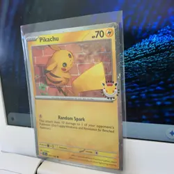 Pikachu 51/162 Stamped Pokemon Day 2024 Cosmos Holo Promo TCG - Image 2