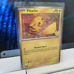 Pikachu 51/162 Stamped Pokemon Day 2024 Cosmos Holo Promo TCG - Image 3