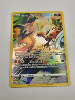 2019-2023 Pokemon SWSH Black Star Promos Galarian Zapdos #SWSH283 - Image 3