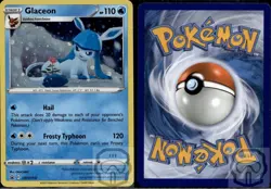 Glaceon SWSH192 Cosmos Holo (Swirl - Right Cheek) Sword & Shield Promo NM/M - Image 2