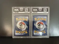 PSA 9 Pokemon Lot Groudon Celebrations Holo + Ogerpon ex SAR 213/167 TWM - Image 2