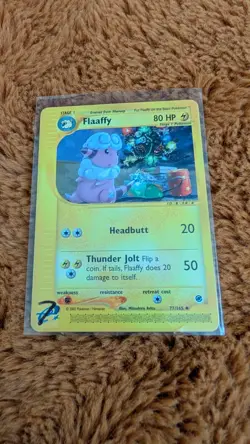 Pokemon TCG Mareep 119/165 Flaffy 77/165 Expedition E-Series Non-Holo Card - Image 1