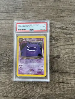 Pokemon Dark Gengar Holo Neo Destiny 2002 PSA 6 (6/105) - Image 1