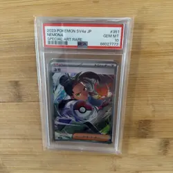 2023 Pokemon, Japanese, SV4a, Nemona, Special Art Rare, #351, PSA 10 GEM MINT - Image 1