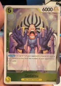 Gedatsu OP05-102 Holo NM One Piece Awakening of the New Era - Image 1