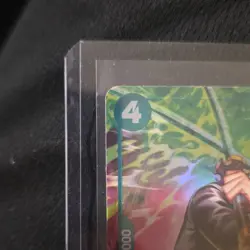 Bandai One Piece CCG Roronoa Zoro Treasure Rare Full Art Foil 5000 Power - Image 3