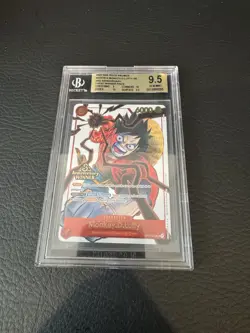2025 One Piece 3rd Ann Tournament Monkey D. Luffy Promos Winner ST01-012 BGS 9.5 - Image 1
