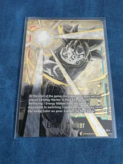 Bandai Dragon Ball Super Son Goku Energy Marker Foil E01-01 Card - Image 1