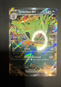 Tyranitar ex (Prismatic Evolutions Stamp) 064/131 Miscellaneous Cards & Products - Image 1