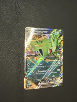 Tyranitar ex (Prismatic Evolutions Stamp) 064/131 Miscellaneous Cards & Products - Image 3