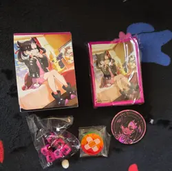 Pokemon Marnie Sleeves Box Dice Coin (NO CARDS) - Image 1