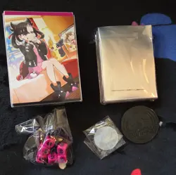 Pokemon Marnie Sleeves Box Dice Coin (NO CARDS) - Image 2