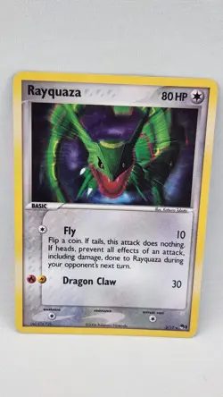 Rayquaza 3/17 Pop Series 1 Cosmos Holo Pokemon Card - Image 1