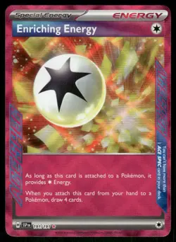 Enriching Energy 191/191 Holo Surging Sparks Pokemon TCG trading card - Image 1