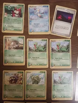Lot of 23 E-Reader Cards TREEKO TORCHIC HORSEA Vintage Lot Collection Value - Image 2