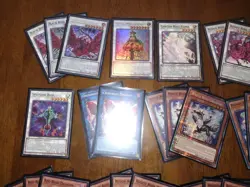 Yugioh Black Rose Deck Of 64 Cards W/ Sleeves! Ruddy Rose, Moonlight, Rox, Etc. - Image 3
