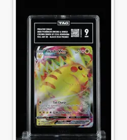 Pikachu VMAX SWSH286 SWSH: Sword & Shield Promo Cards Holo TAG 9 - Image 1