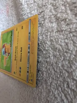Ash's pikachu SM112 BLACK STAR PROMO CARD - Image 3