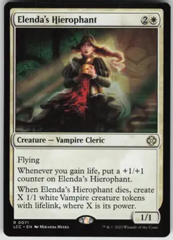 Elenda's Hierophant R Commander: The Lost Caverns of Ixalan 71 NM - Image 1