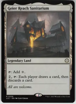 Geier Reach Sanitarium R Commander: The Lost Caverns of Ixalan 335 NM - Image 1