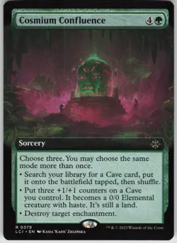 Cosmium Confluence (Extended Art) R The Lost Caverns of Ixalan 379 NM - Image 1