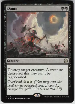 Damn R Commander: The Lost Caverns of Ixalan 191 NM - Image 1