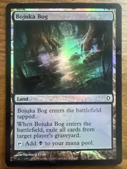 MTG BOJUKA BOG WORLDWAKE FOIL 132/145 LP - Image 1